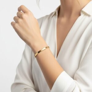 Celeste Stone Cuff Bangle