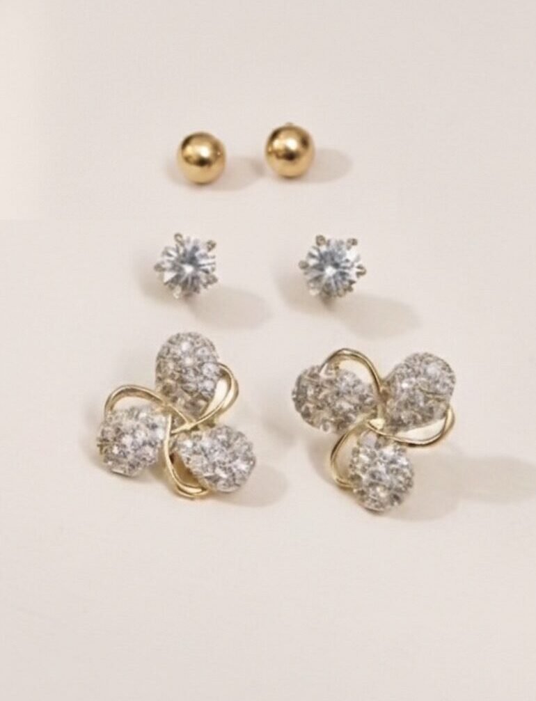 Everlasting Solitaire Studs - Image 2