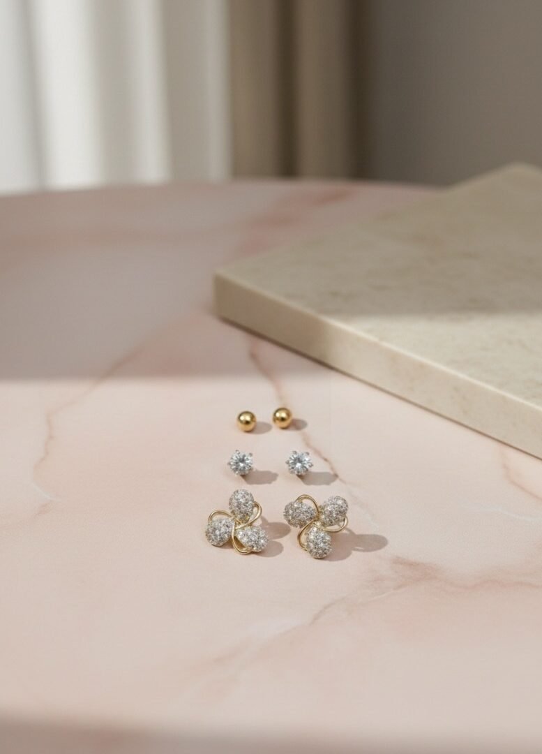 Everlasting Solitaire Studs